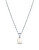 Jemný stříbrný náhrdelník s pravou perlou JL0835 (řetízek, přívěsek)