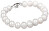 Armband aus echten weißen Perlen JL0362