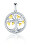 Intramontabile ciondolo bicolore Albero della Vita SVLP1159X61BI00