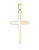 Vergoldeter Anhänger Kreuz SVLP0837XF6GO00