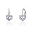 Romantikus ezüst fülbevaló cirkónium kövekkel SVLE0434SH2BF00
