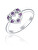 Romantický stříbrný prsten se zirkony SVLR0434SH2BF
