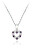 Collana da ragazza in argento Cuore con zirconi SVLN0434SH2BF38 (catena, ciondolo)