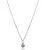 Collana in argento con zircone trasparente SVLN0588XH2BI05