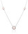 Collana in argento con opale sintetico rosa chiaro SVLN0309XH2O142