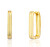 Stilvolle ovale vergoldete Ohrringe SVLE1894X75GO00