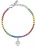 Farebný oceľový náramok s kryštálmi Family LPS05ARR72