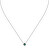 Elegantný strieborný náhrdelník so zirkónmi Silver LPS10AWV06