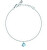 Tenero bracciale in argento con cuore azzurro Silver LPS05AWV55