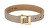 Elegante bracciale in pelle beige Lura 2040216