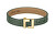 Elegante bracciale in pelle verde Lura 2040218