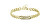 Bracciale da uomo placcato in oro District 2040225