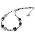 Elegantní náhrdelník Clear Night z perel Lampglas NCU25