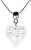 Elegante Symphony Halskette mit Lampglas Perle mit reinem Silber NLH2