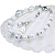 Elegantní náramek White Lace s perlami Lampglas s ryzím stříbrem BP1