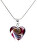 Wunderschöne Halskette Raspberry Kiss mit Lampglas-Perle NLH33
