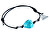 Něžný náramek Forest Heart s ryzím stříbrem v perle Lampglas BLH10