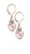 Romantici orecchini Cutie Smile realizzati con perle Lampglas ECU35