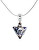 Collana unica Cleopatra`s Dream Triangle con la perla Lampglas NTA13