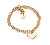 Lange vergoldete Halskette mit Herz Essential LJ2180