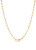 Elegant collana placcata in oro con cristalli Identity LJ1798