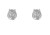 Unici orecchini in acciaio a bottone Symbols LJ1852