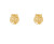 Unici orecchini a lobo placcati in oro Symbols LJ1864