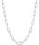 Pôvabný oceľový náhrdelník s kryštálmi Identity LJ1959