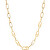 Splendida collana placcata in oro con cristalli Identity LJ1963