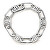 Stílusos acél karkötő logókkal Fashion LJ2051
