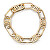 Stilvolles vergoldetes Armband mit Logos Fashion LJ2055