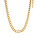 Originale collana placcata oro con cristalli Brilliant LJ1620