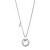 Elegantní ocelový náhrdelník se zirkony Woman Basic LS2176-1/1