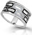 Exklusivní stříbrný prsten M11073