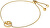 Vergoldetes Armband aus Silber mit Logo MKC1246AN710