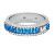 Splendido anello in argento con zirconi MKC1637CE040