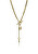 Colier original placat cu aur Octavia Grey Necklace MCN23111G