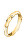 Elegant inel din argint reciclat placat cu aur Essenza SAWA15