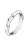 Elegáns újrahasznosított ezüst gyűrű Essenza SAWA06