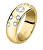Luxusní pozlacený prsten s krystaly Poetica SAUZ380