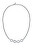 Pôvabný oceľový náhrdelník so srdiečkami Bagliori SAVO30