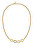 Pôvabný pozlátený náhrdelník so srdiečkami Bagliori SAVO23