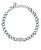 Romantico braccialetto in acciaio con cristalli Incontri SAUQ16