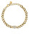 romantisches vergoldetes Armband mit KristallenIncontri SAUQ15