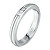Slušivý oceľový prsteň s kryštálmi Love Rings SNA48