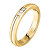 Inel frumos placat cu aur cu cristale Love Rings SNA47