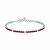 Bracciale Tennis in argento con zirconi Tesori SAIW230