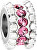 Anhänger aus Stahl Drops Delicate Pink SCZ546