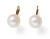 Elegantní pozlacené náušnice s perlami Good 23023G