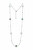 Luxusný dlhý náhrdelník s kubickými zirkónmi Candor Freedom 12376